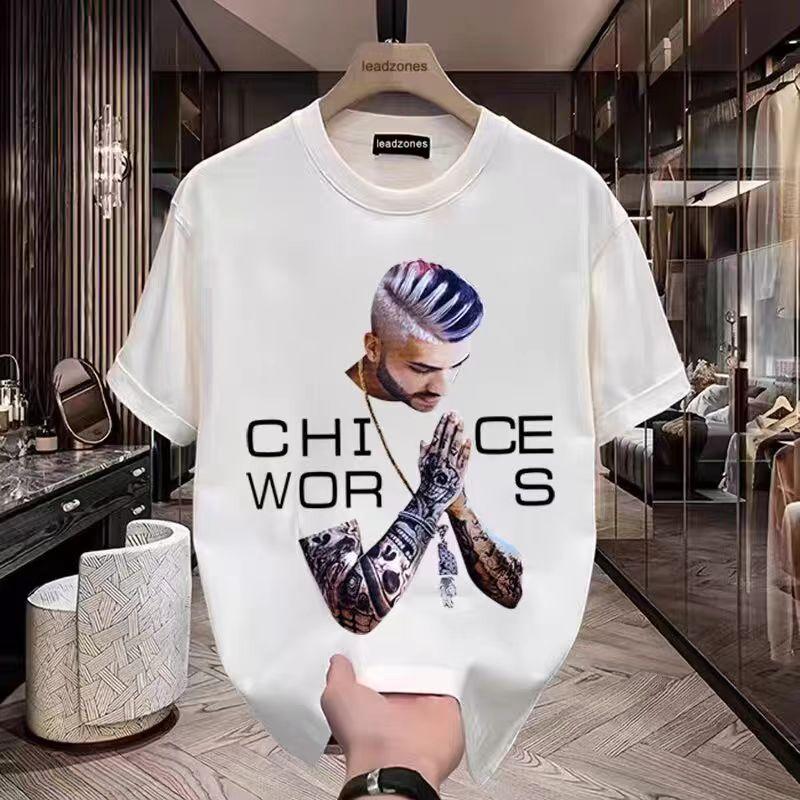 Product Introduction of Áo Thun Cotton Trọng Lượng Nặng, Dành Cho Nam Và Nữ, Ngắn Tay, Thích Hợp Cho Mùa Hè, Phong Cách Cổ Điển Và Hợp Xu hướng, Dáng Rộng Vừa Vặn, Thiết Kế In Hình, Thích Hợp Cho Các Cặp Đôi, Tay Lửng 1