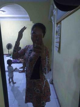 Product Review of BAJU RENANG WANITA DIVING ROK CORAK LENGAN PANJANG from s**4 0