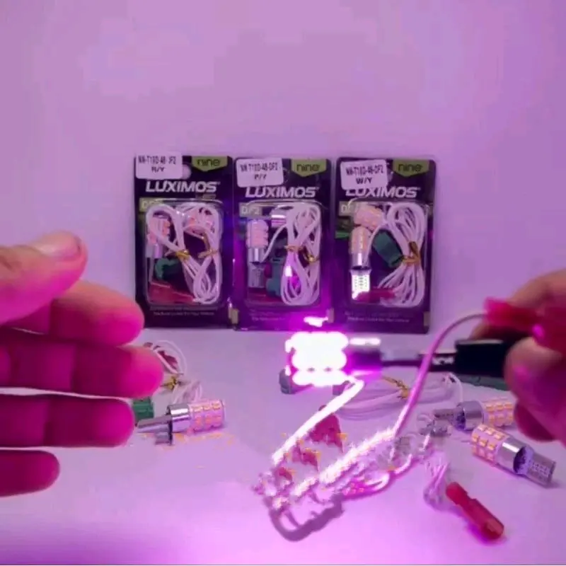 NEW PRODAK NINE T10 DF2 2 MODE 48 LED DAN DF3 42 LED PAKET SEIN DAN SENJA +FLASHER MOTOR BEBEK MATIK DAN MOTOR LAINNYA 3