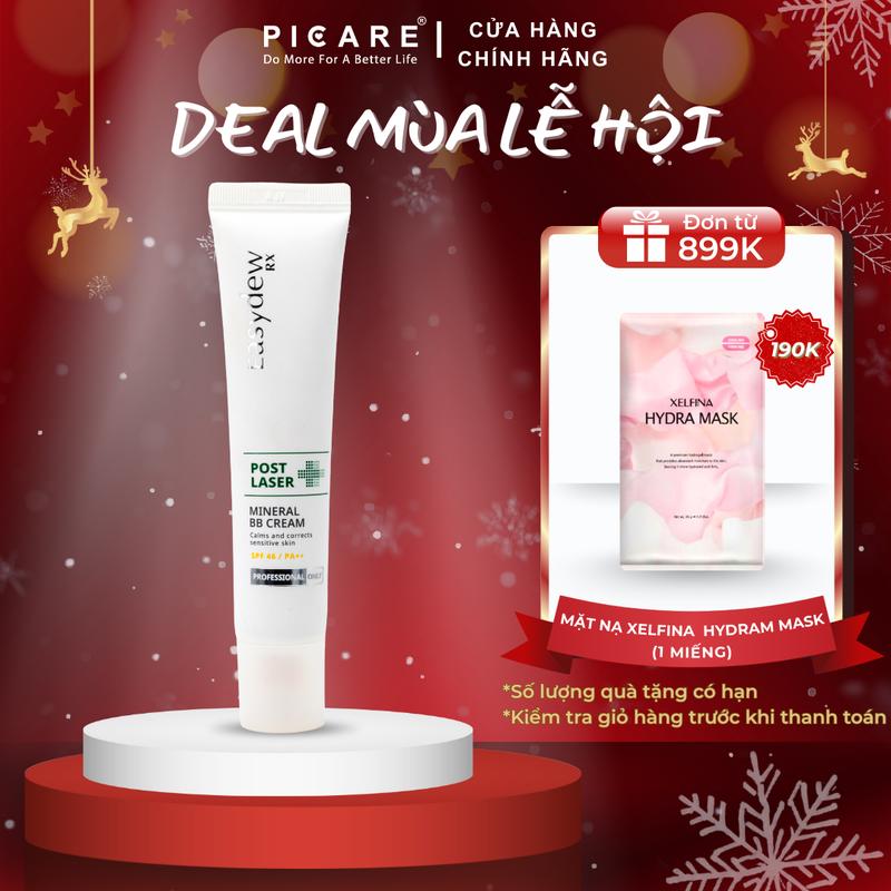 Kem Chống Nắng Trang Điểm Easydew Rx Post Laser Mireral Bb Cream Spf46 40ml Cosmetic Mỹ Phẩm Kem Nền Nữ