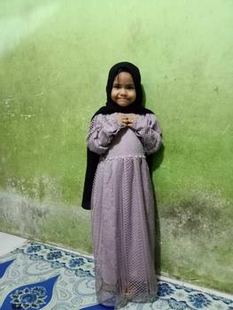 Product Review of Aqila kids ( tanpa kerudung )dress anak umur 1 - 9 tahun/ dress anak perempuan terlaris model 2023 from n**1 0
