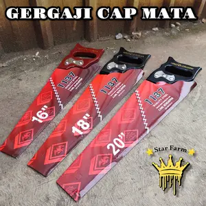 ORIGINAL Gergaji TJAP MATA Asli Jerman - Gergaji Schlieper 20 Inch Super Tajam Siap Pakai - Hand Saw Tangan