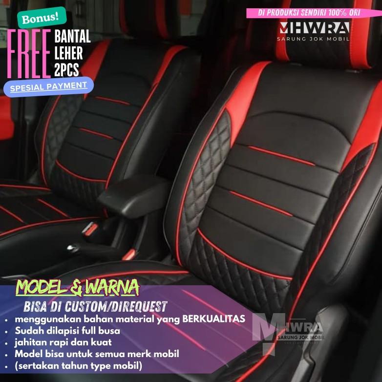 Product Introduction of Sarung jok mobil calya sigra full 3 baris bahan kulit sintetis Astra grade A (harga standar) toyota daihatsu CALYA SIGRA Car COD bayar ditempat 49