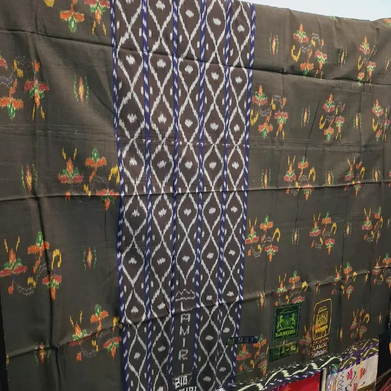 Sarung LAMIRI  MST Bahan Mesres Bahan Lembut Jahit Tengah  Muslim Dewasa 2