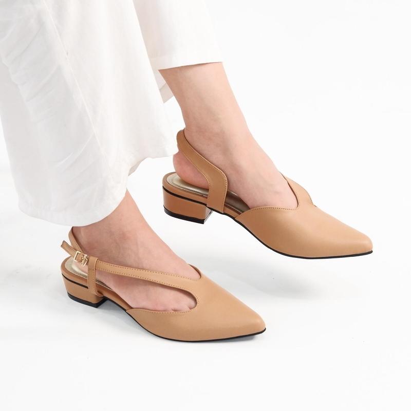 Product Introduction of Mules Wanita Heels / Hak 3 Cm Navisa Basic Collection Pluvia Damelia Grend love Patris fleksibel elegan 1