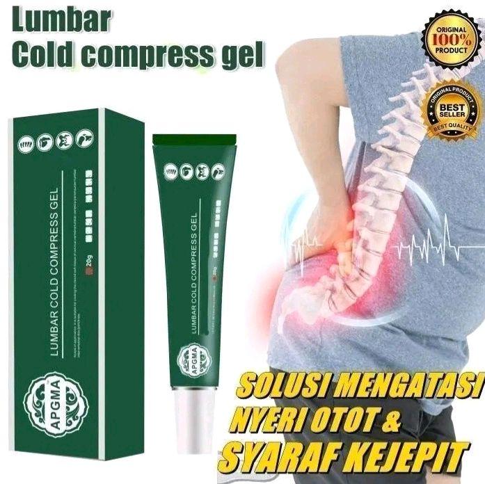 Krim Lumbar APDMP Spine Cooling Gel -  20 Gram/Pcs - Terapi, Tubuh 1
