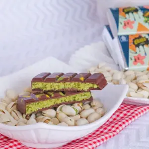 coklat dubai lokal 90gram kunafa pistachio