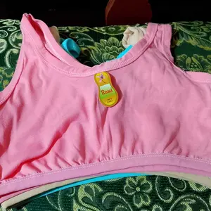 Miniset Anak Perempuan Isi 3 / 6 Pcs Tanggung Tali Besar Bahan Halus Allsize