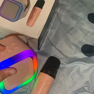 [COD] K12 Bluetooth Mini Speaker Karaoke Speaker Portable with MIC Bluetooth MP3 Player Bass Wireless Karaoke