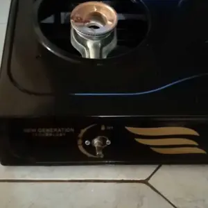Kompor Gas 2 tungku Stainless Steell SNI Api Biru