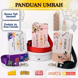 PANDUAN UMRAH RINGKAS | FLASHCARD PANDUAN UMRAH | BONUS TALI LANYARD | PERLENGKAPAN UMRAH