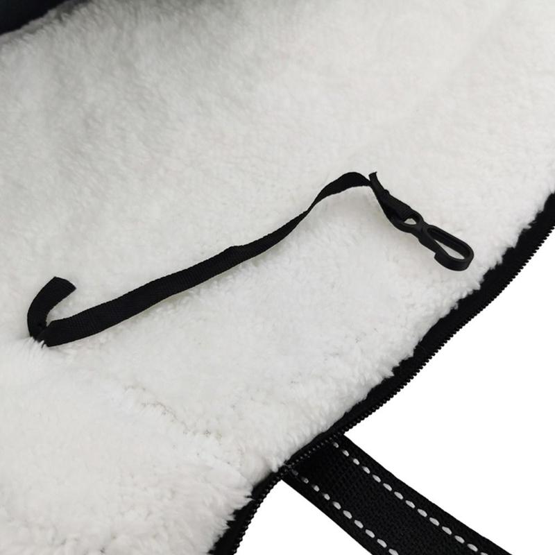 thfeng Winter Camouflage Sling Backpack Handbag Comfort Tote Shoulder Pet Carrier Bag Dog Warm Fleece Handbag Puppy Cat Dog Bags Outdoor Hiking Travel 7