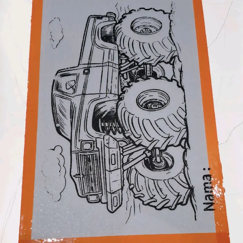 Paket lukis styrofoam dan tas spundbond ( 3 styrofoam + 2 tas spundbond free set alat lukis 5