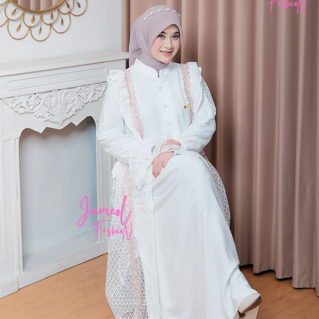 Gamis Saja Putih