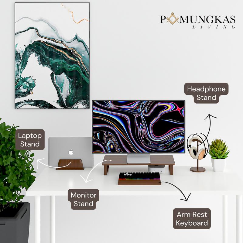 Pamungkas Living Headphone Stand Tempat Headphone Estetik 4