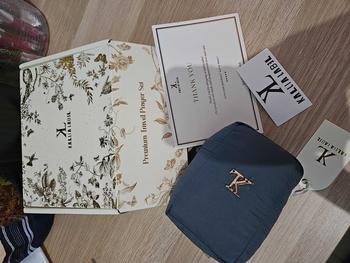 Product Review of Alula Travel Prayer Set | Mukena Mini Travel Premium by Kallia | Packaging with box from s**u 0