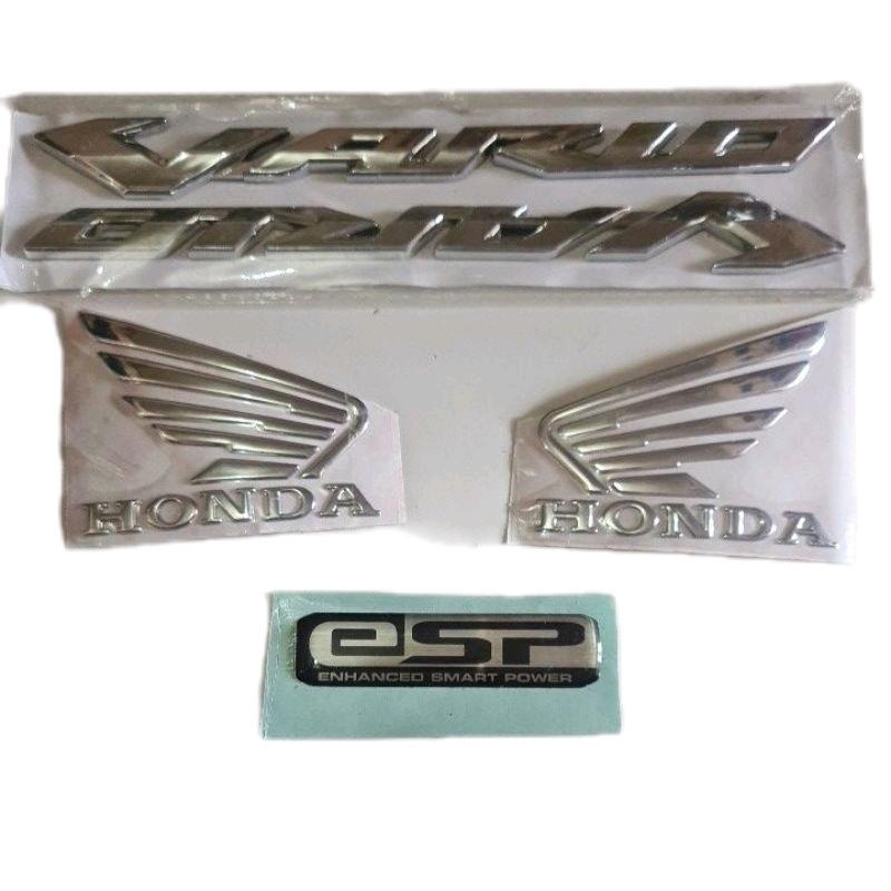 Emblem Honda Vario 125 Vario 150 Kendaraan Motorcycle 0