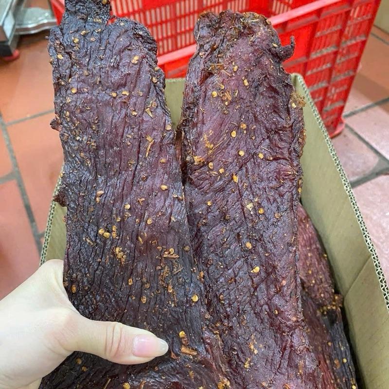 Thịt lợn gác bếp 500g kèm chẩm chéo thơm ngon Chua Snack Ăn Vặt Heo