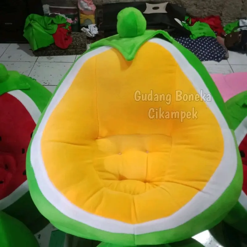 Sofa anak karakter buah lucu empuk 7