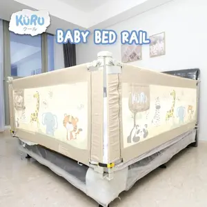 Kuru Kain Bedrail l Kuru Kain Bedrail pembatas & pelindung tempat tidur II Trikus Store
