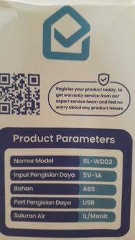 Product Review of (COD)Bravhom Pompa Galon Electric Dapat Dilipat USB Dispenser Portable Galon Air Elektrik from f**7 3