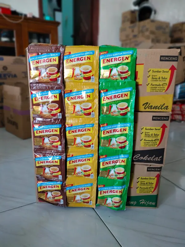 3 Renteng / 30 Pcs Energen Sereal dan Susu 2
