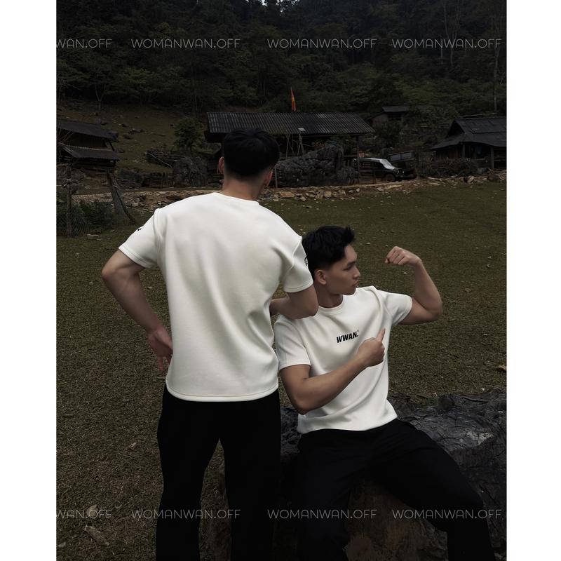 [NEW 2026 LOGO CHEST] Áo Thun Cleanfit Chest Logo WWAN. – Cổ Tròn Unisex Vải Chống Nhăn Cao Cấp In PET Sắc Nét Form Regular Fit Tôn Dáng