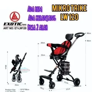 SPACE BABY STROLLER EXOTIC MAGIC STROLLER PASIFIC LW 011 / LW 116 / LW 120 / LW 126 / LW 132 Kualitas Tinggi 6
