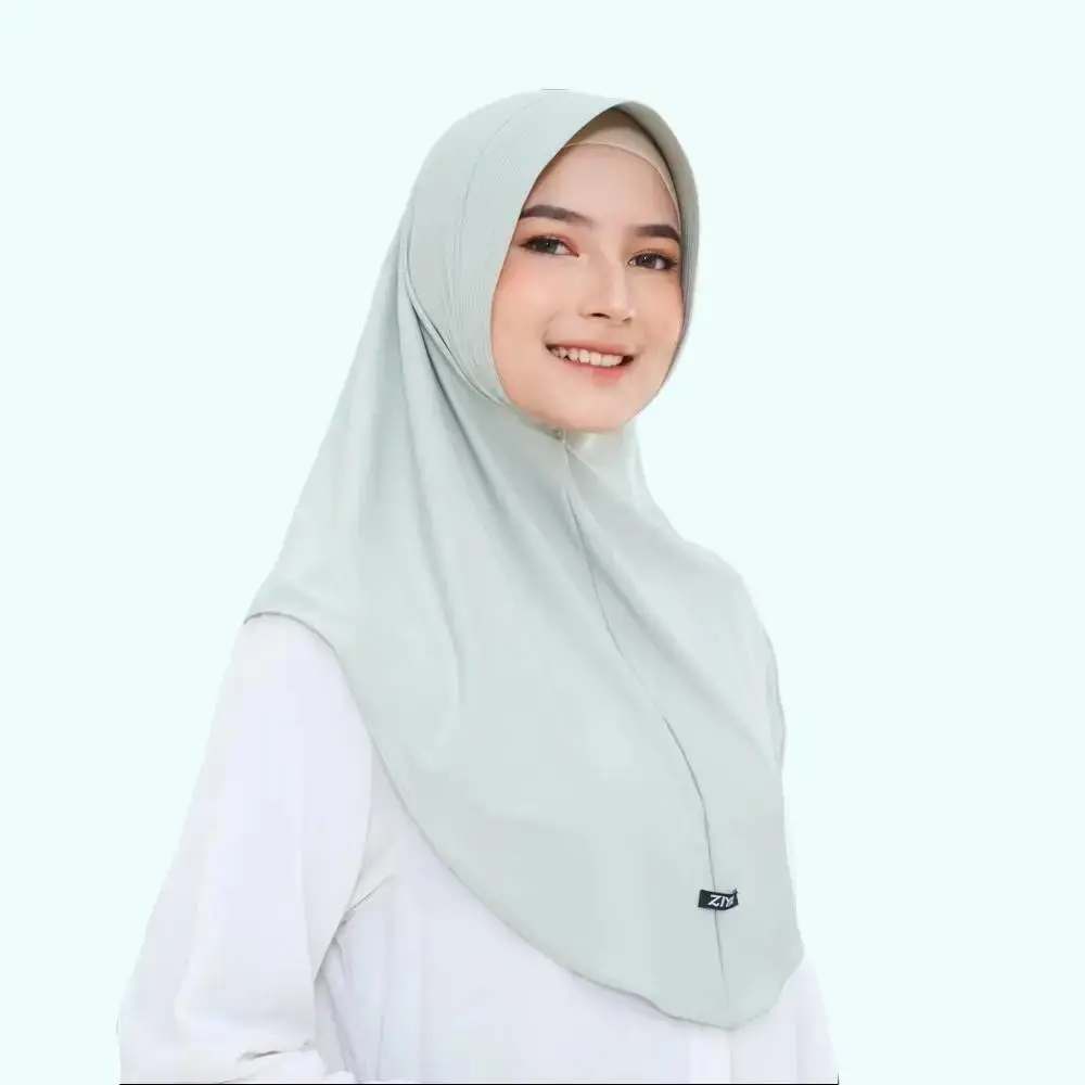 ZIYA Hijab - Instan Bergo Jersey Size M Kerudung Harian Sekolah Wanita Jilbab Muslim Cantik