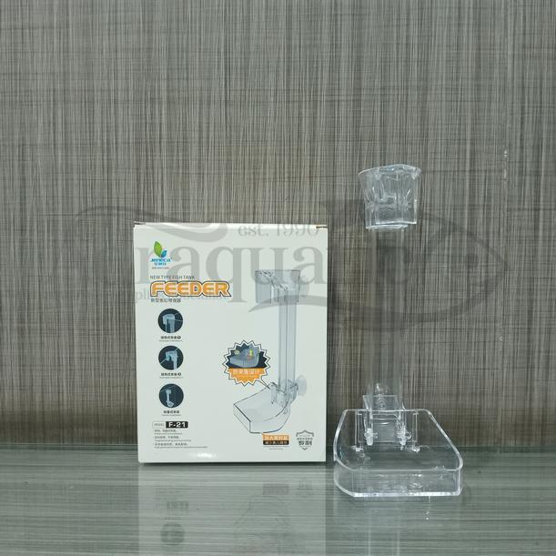 Gambar JENECA F-21 FEEDING TUBE TEMPAT WADAH MAKAN PAKAN PELET PELLET IKAN HIAS FEEDER ACRYLIC dari ADRAQUATIC Kota Bandung Tokopedia