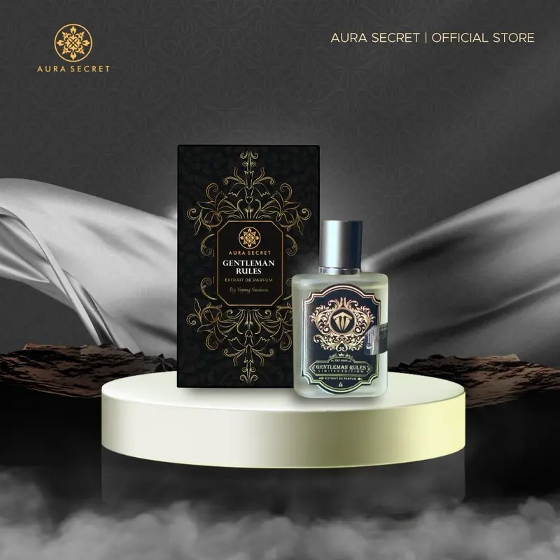 PARFUM AURA Gentleman Rules - PRIA / Cowok ORIGINAL BARCODE Extrait de Parfum 0