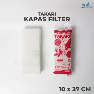 Kapas Filter Aquarium 27 x 10 cm / 3 Lapis