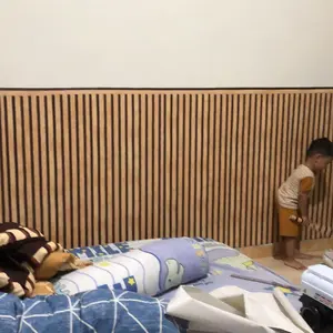 Wallpaper Dinding 10 m 10 meter 45 cm x 10 m MOTIF KAYU BAMBU