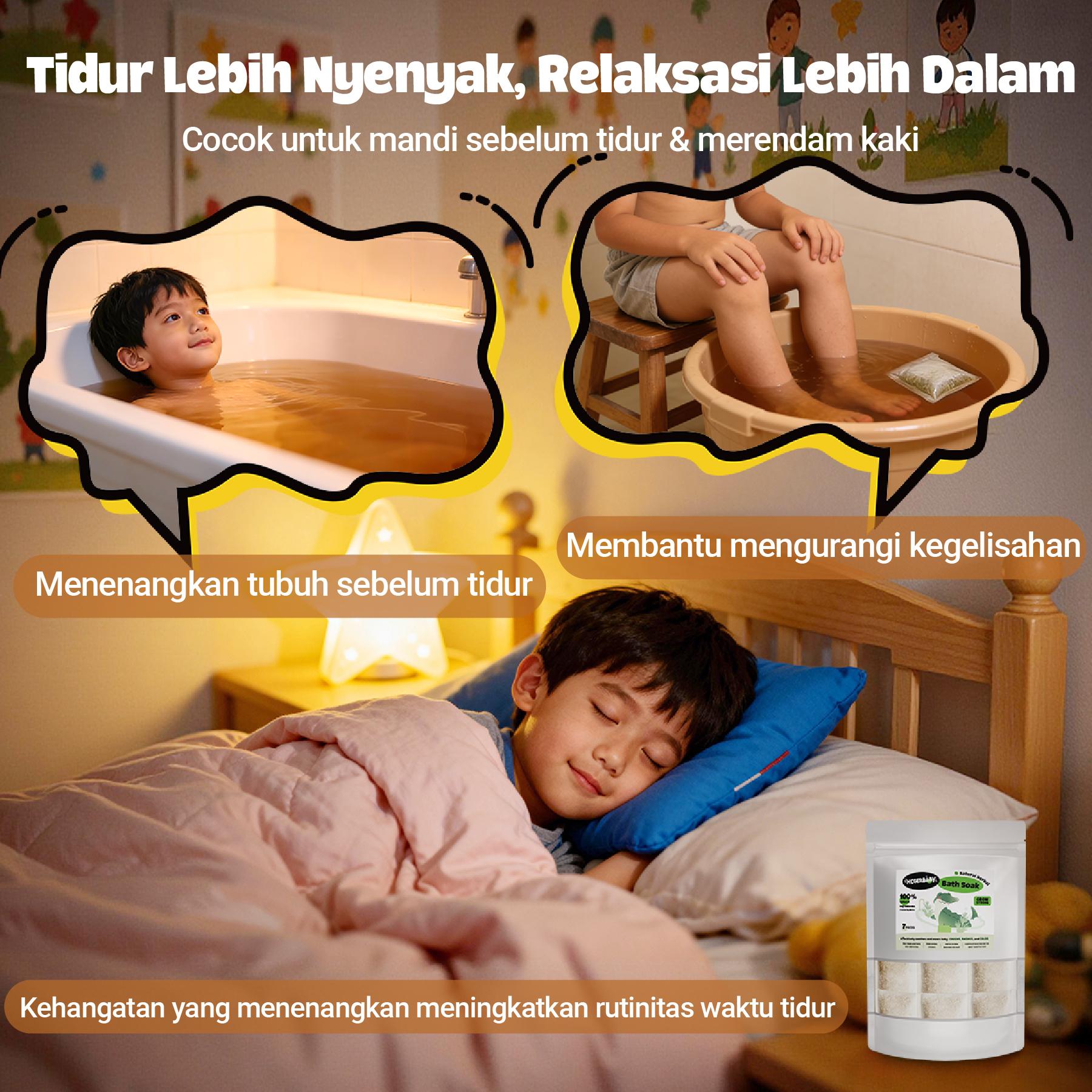 [Live] Hegerbaby Ramuan Bath Bayi Herbal - Formula 100% Alami Untuk Meningkatkan Kekebalan Anak Anda, Meredakan Gejala Pilek Dan Mengobati Ruam