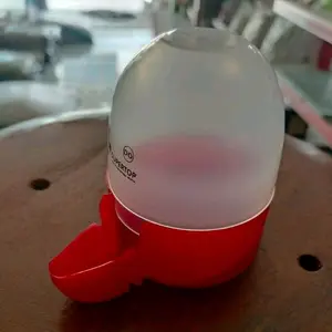 Tempat minum/pakan 140 ml burung bulat dispenser