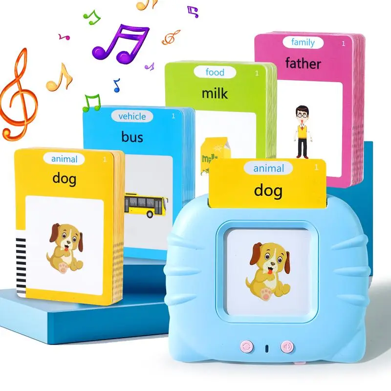 Talking Flash Cards with 224 Sight Words, Montessori Toys, Speech Therapy Toys, Autism Sensory Toys, Learning Educational Toys 1 2 3 4 5 Years Old Boy Girl Bithday Gifts