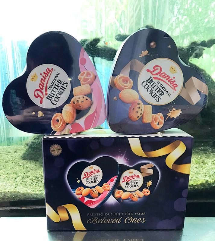 [1/26][Mua 1 tặng 1] Bánh Quy Bơ Danisa Hộp Qùa 264g ( 2 Hộp Thiếc x 132g)