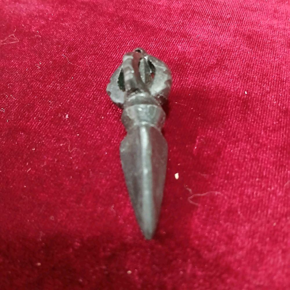 Phurpa Cristal Hitam 5,5 cm