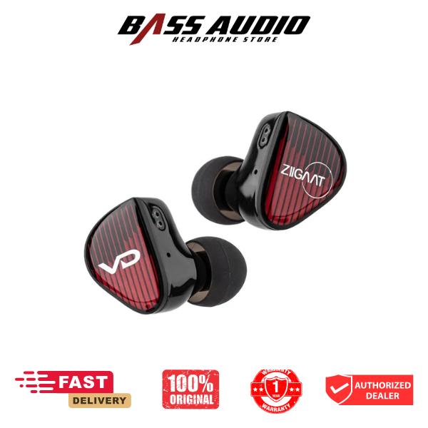Gambar ZiiGaat x Vivir Digital: RUMBA 10mm Graphene Dynamic Driver IEM In Ear Monitor Earphone - with Mic - 3.5mm non-Mic dari Bass Audio Official Kota Bandung Tokopedia