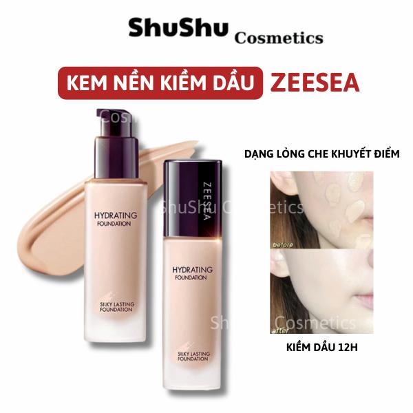 Kem Nền Zeesea Dạng Lỏng Che Khuyết Điểm Kiềm Dầu Hiệu Quả Lâu Trôi Mỹ Phẩm SHUSHU COSMETICS