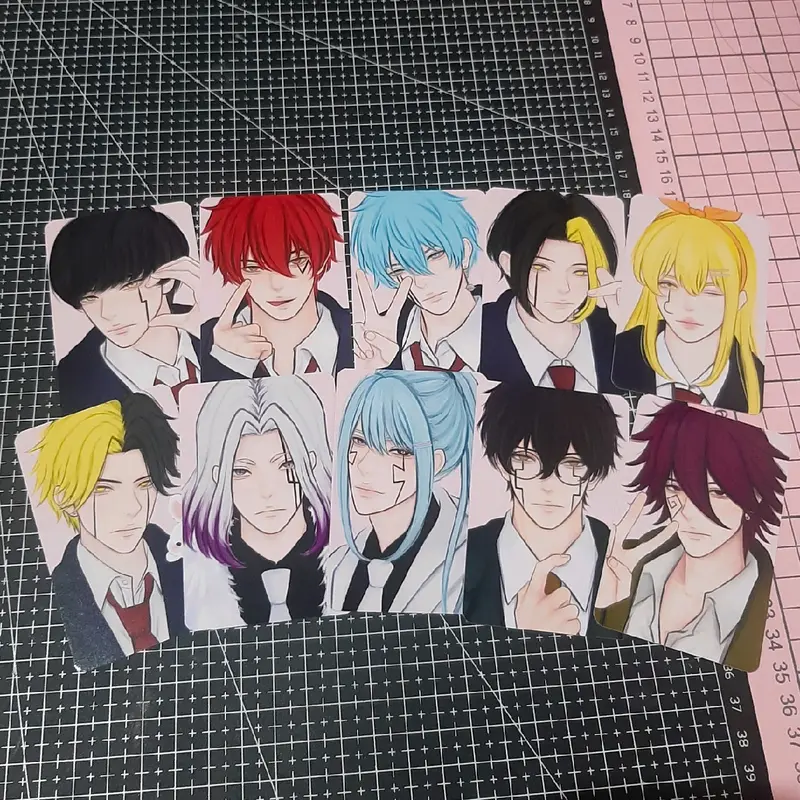 Mashle Magic And muscles Photocard Fanmerch Pc Photocard Anime 2
