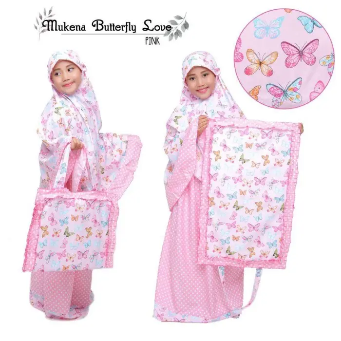 Promo Mukena Anak Katun Motif Lucu Dan Unik Usia 2 Sampai 5th COD 1