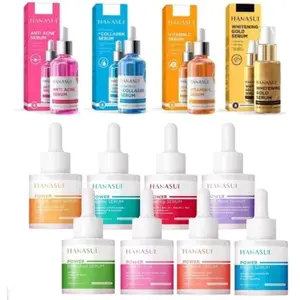 Hanasui Power Bright Expert Serum - Extra Powerful Brightening Actives - Acid, Ceramide Hitam Kering Niacinamide