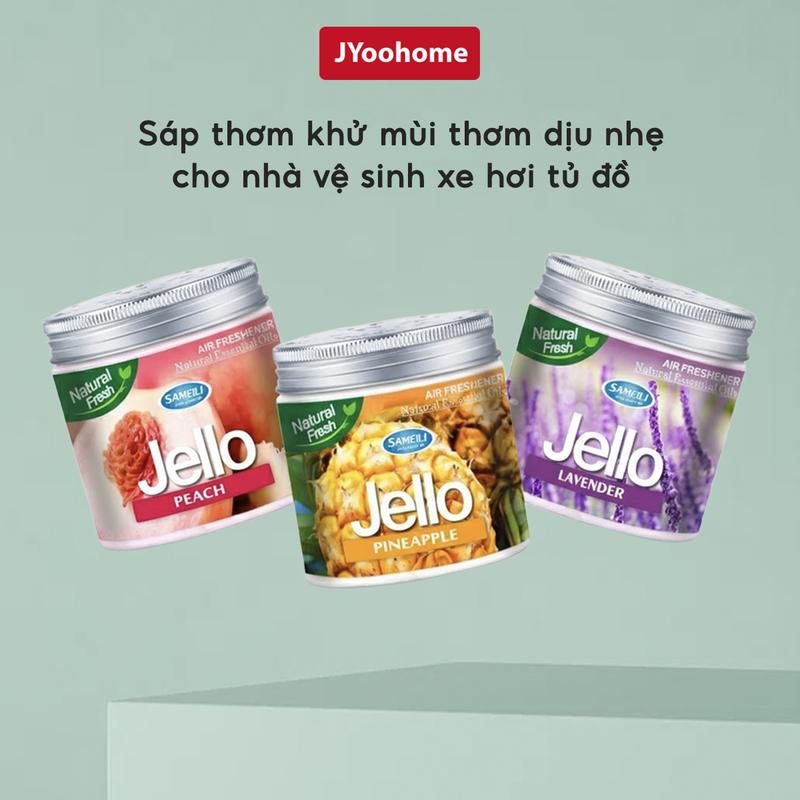 Sáp Thơm Khử Mùi Cho Phòng Ngủ Nhà Vệ Sinh Ô Tô Tủ Quần Áo JYoohome Lọ Toả Hương Xe Hơi Dịu Nhẹ Tiện Lợi