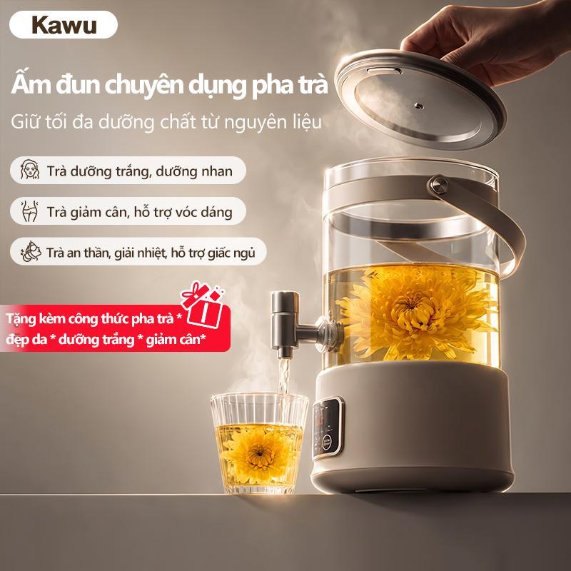 Kawu ấm đun nước điện đa năng Z825D2 dung tích 2.5L, tích hợp vòi rót tiện lợi, đun sôi nhanh + điều chỉnh nhiệt độ chính xác, giữ nhiệt 24 giờ, thiết kế cao cấp tiện lợi cho gia đình và văn phòng RC-Z825D2