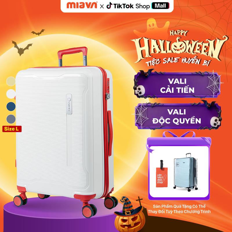 Vali kéo du lịch cao cấp Larita OMI Size L (Vali size lớn 28) – ký gửi 30–35kg, nhựa PP siêu bền chống va đập, khóa TSA, bảo hành miễn phí trọn đời - MIA