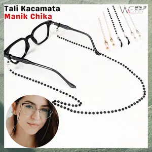 Worth It - Tali Kacamata Gantungan Kacamata Tali Manik Kacamata Anti Jatuh Tali Manik Chika