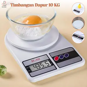 Timbangan Kue Digital Dapur 10KG SF400 Timbangan Cake Gula Kitchen Scale Electronic Portable