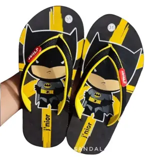 Sandal Jepit Anak Laki Laki THE Batmann Sendal Japit Karakter lucu Spon 0
