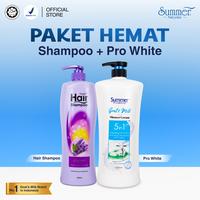 Gambar Summer Naturale - Paket Hemat Hair Shampoo 1000ml + Prowhite 1000ml Pump - PAHE 1 dari Summer Naturale Indonesia Kota Medan 4 Tokopedia